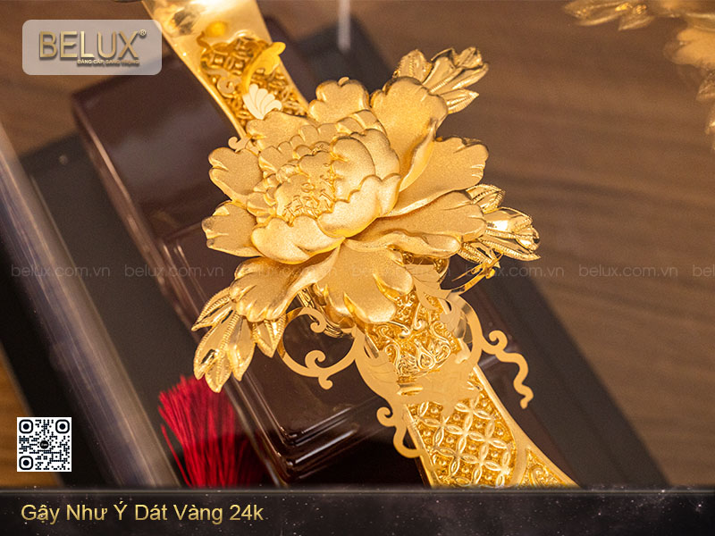 Gậy Như Ý Dát Vàng 24k
